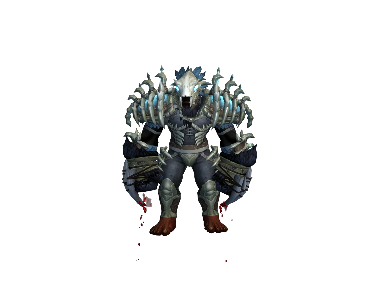 Bromelth 3D character render