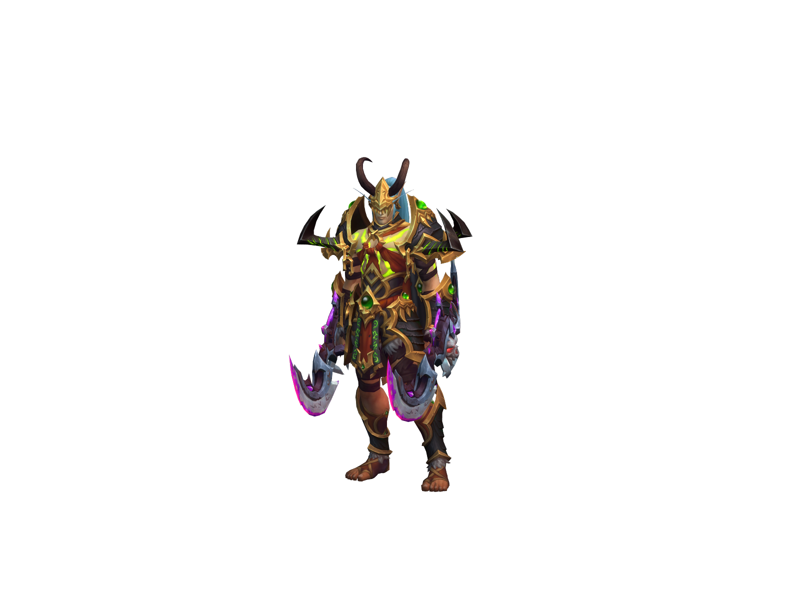 Mariedan 3D character render