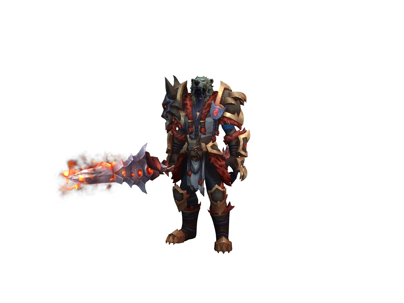 Droød 3D character render