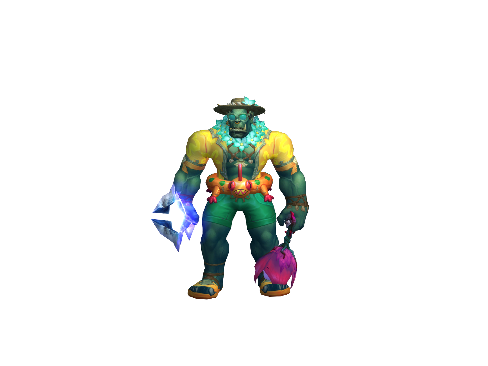 Foh 3D character render