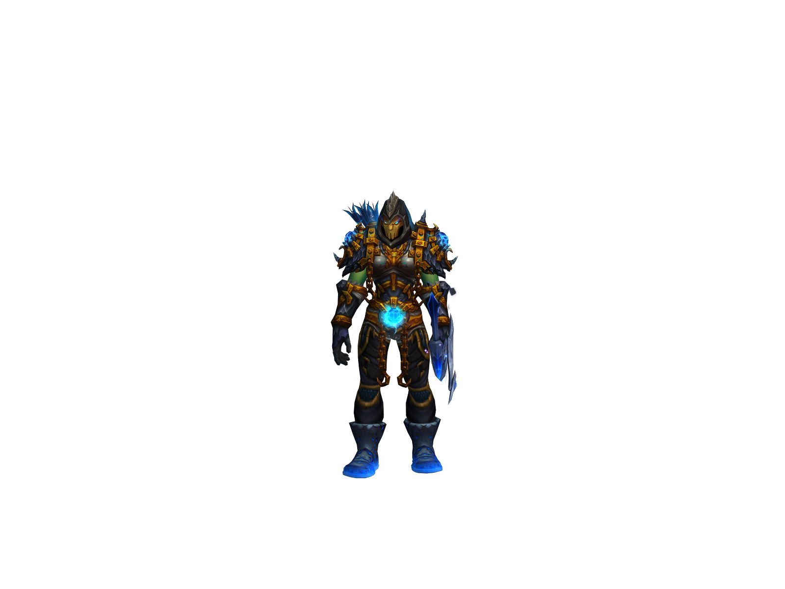 Greenbladeho 3D character render