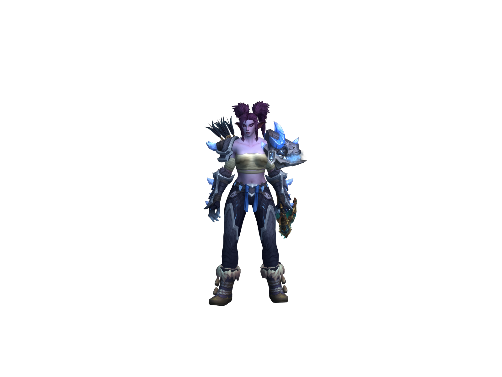 Yslqt 3D character render