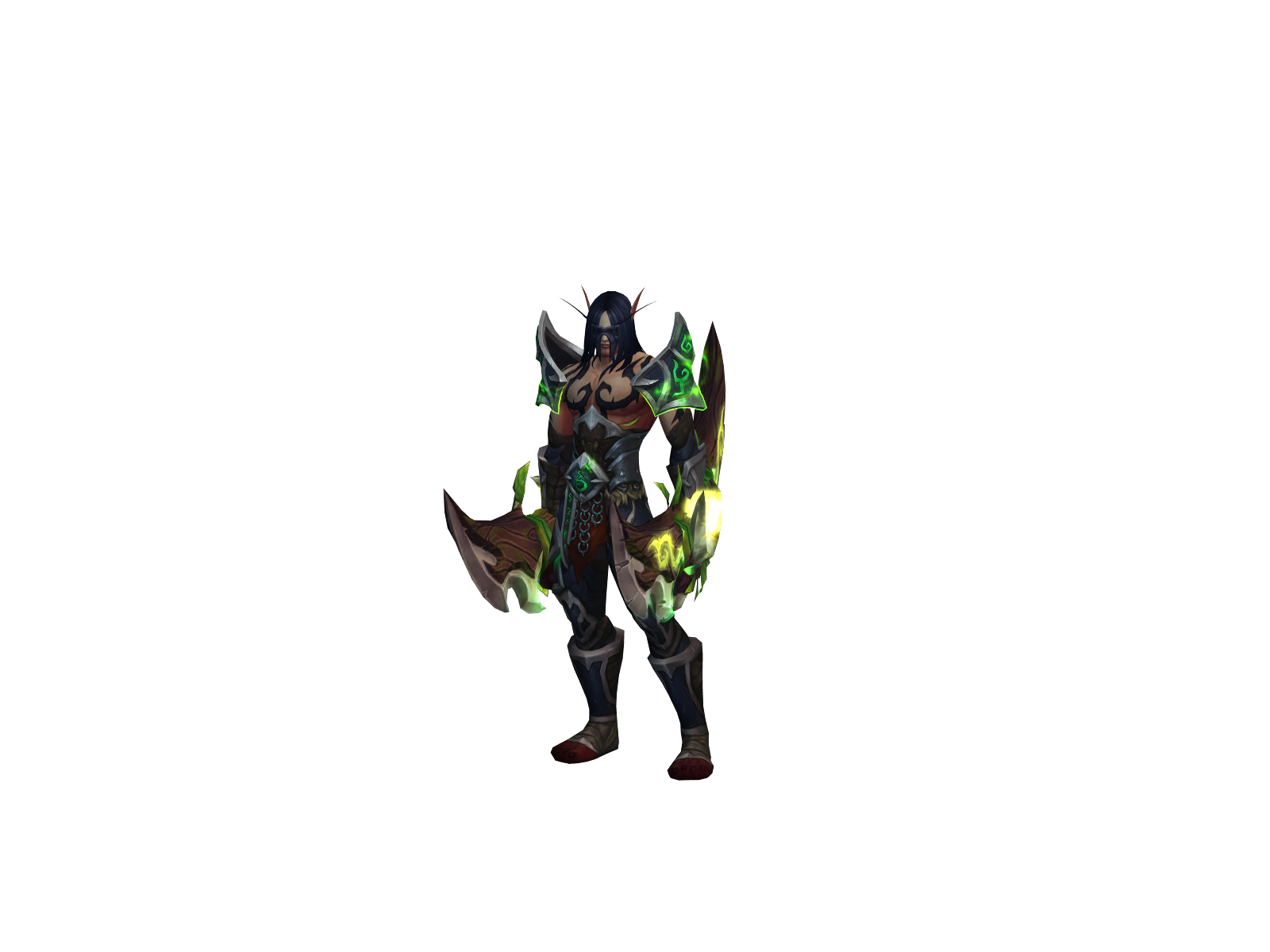 Alleviate 3D character render