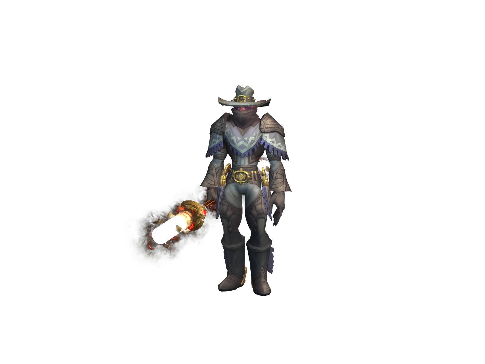 Drewfu 3D character render