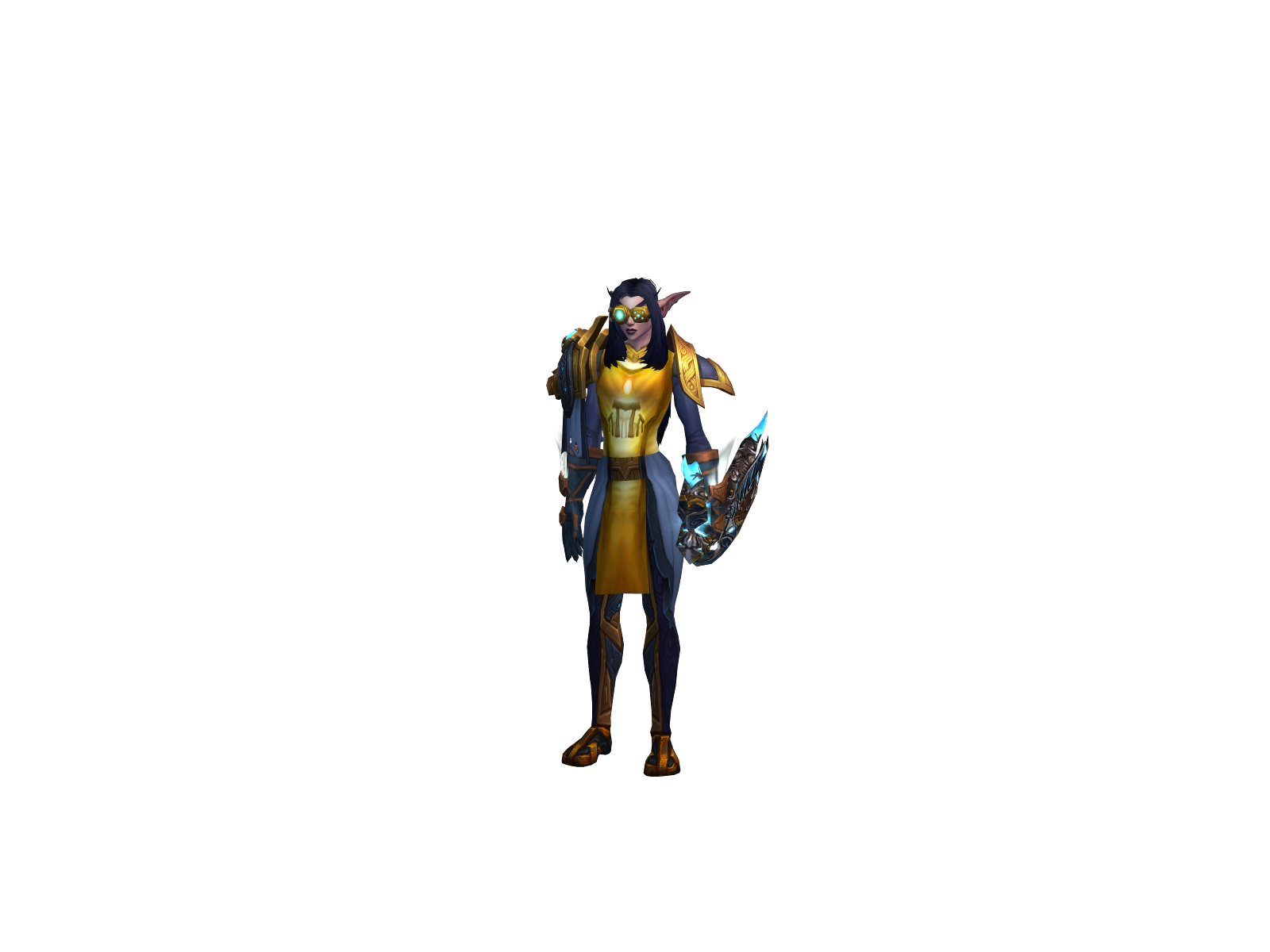 Shattershot 3D character render