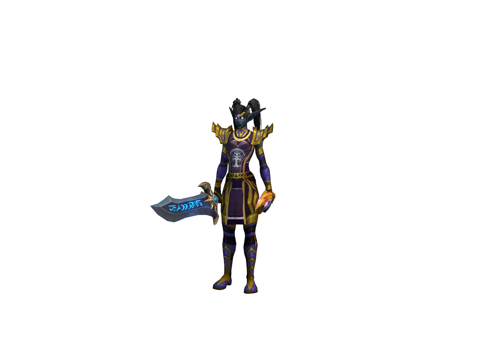Valshadows 3D character render