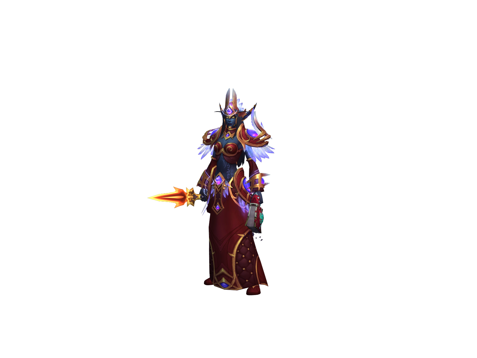 Lysrien 3D character render