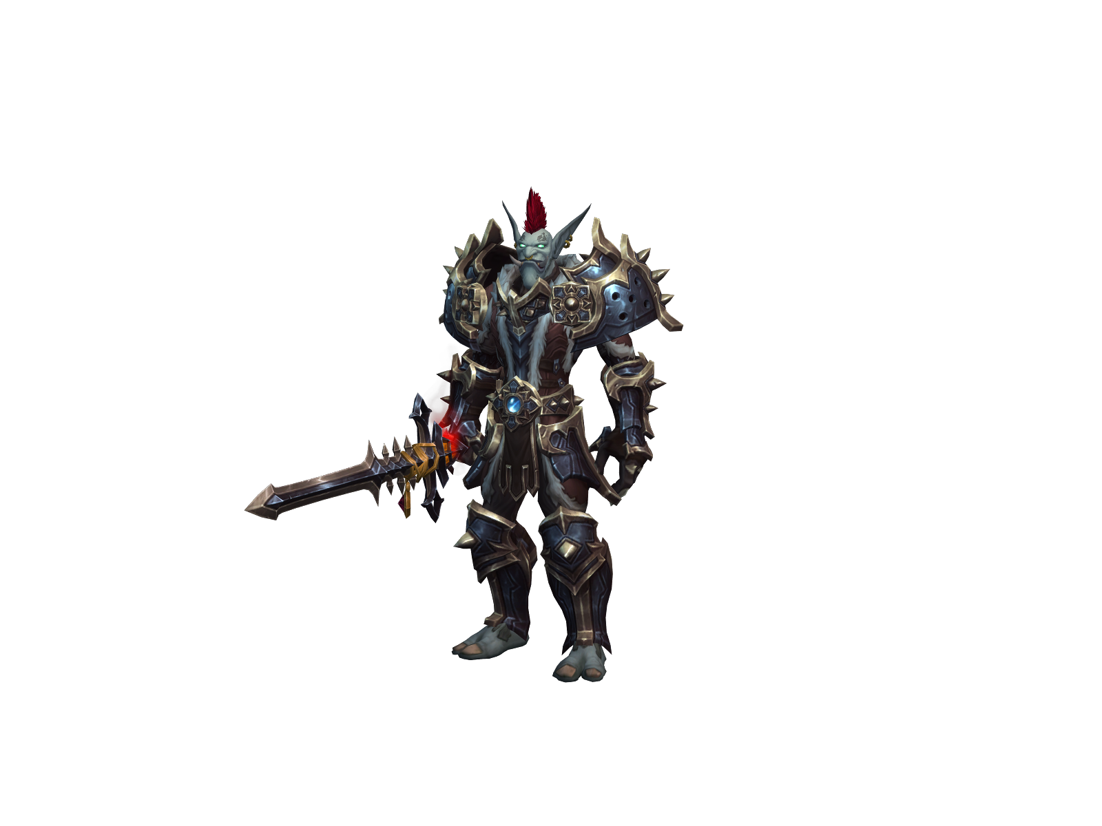 Gigasmash 3D character render