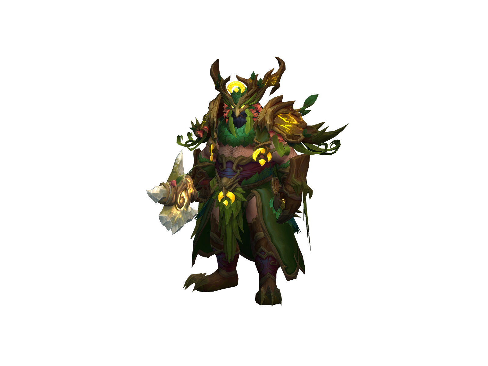 Beartides 3D character render