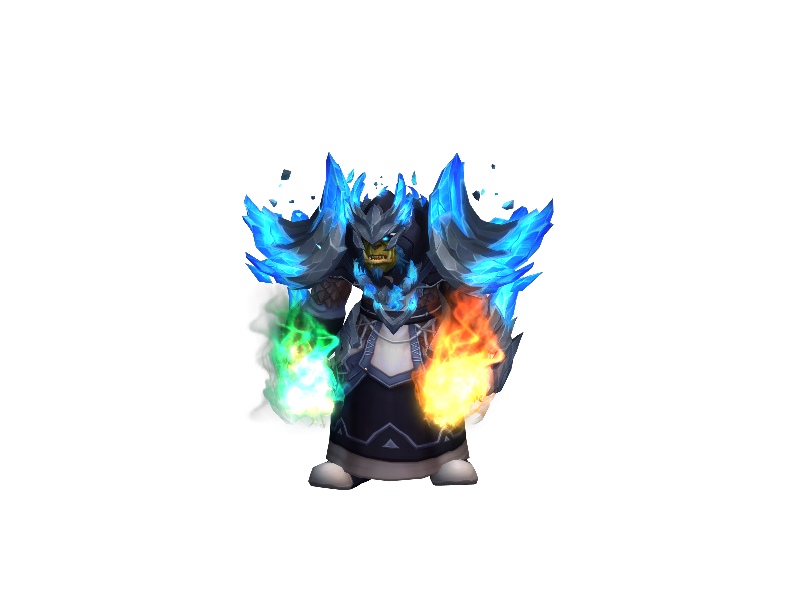 Hexduke 3D character render