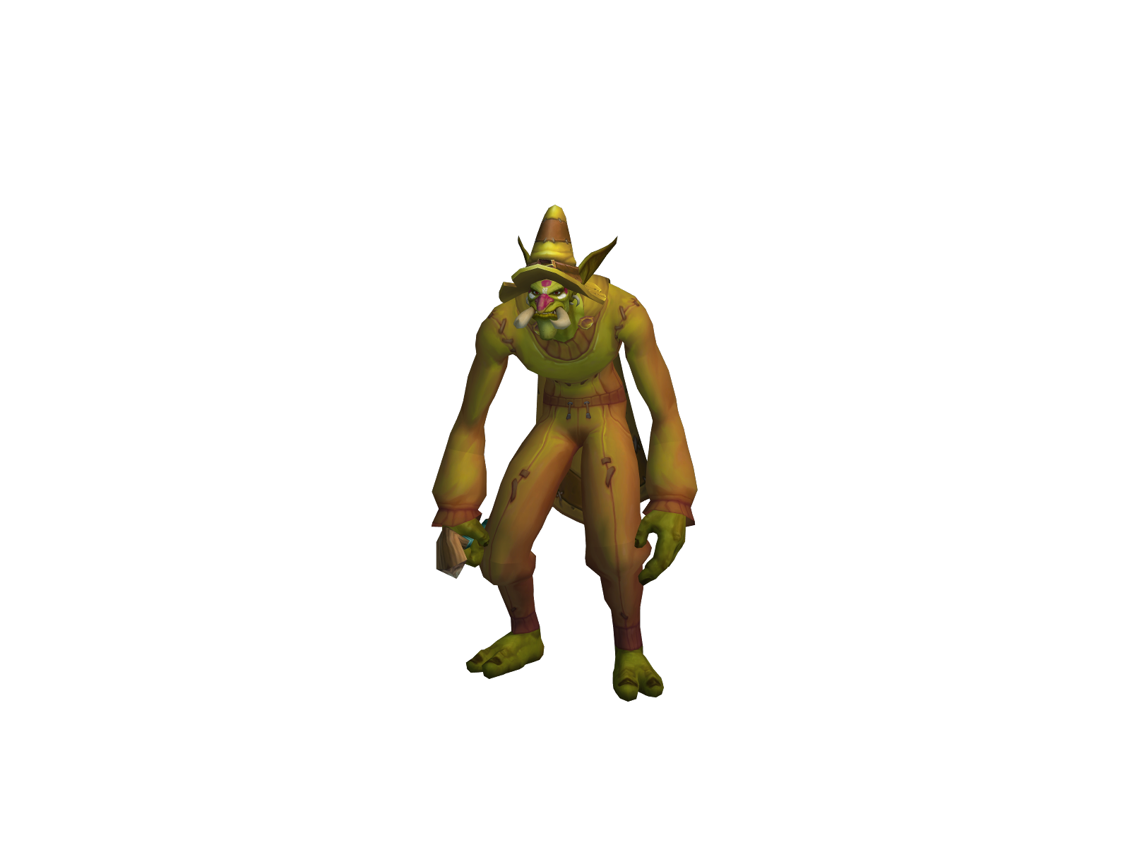 Ovens 3D character render