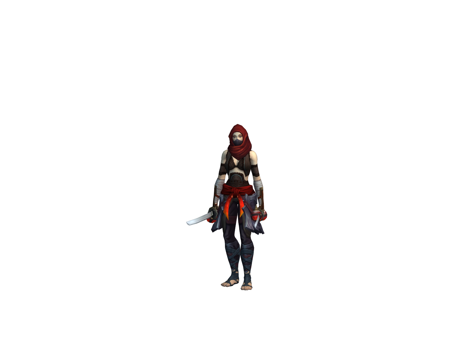 Sendaishi 3D character render