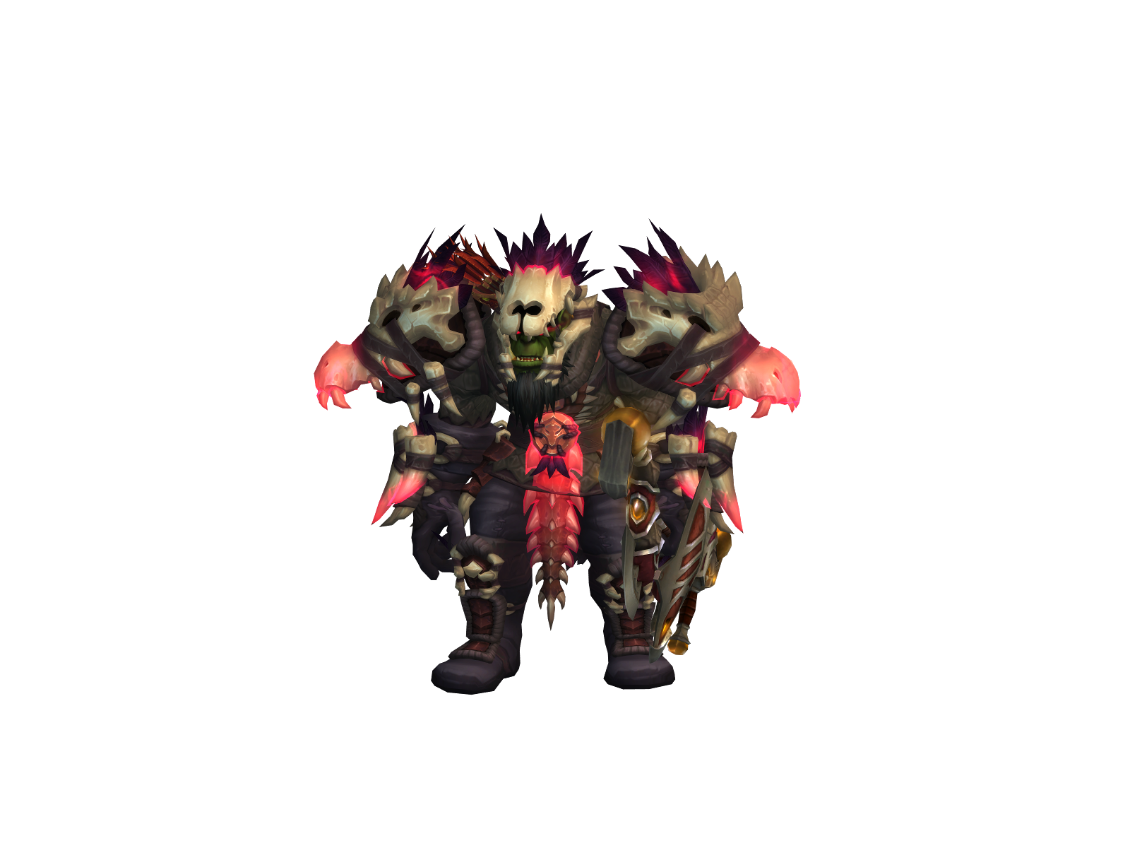 Mogruk 3D character render