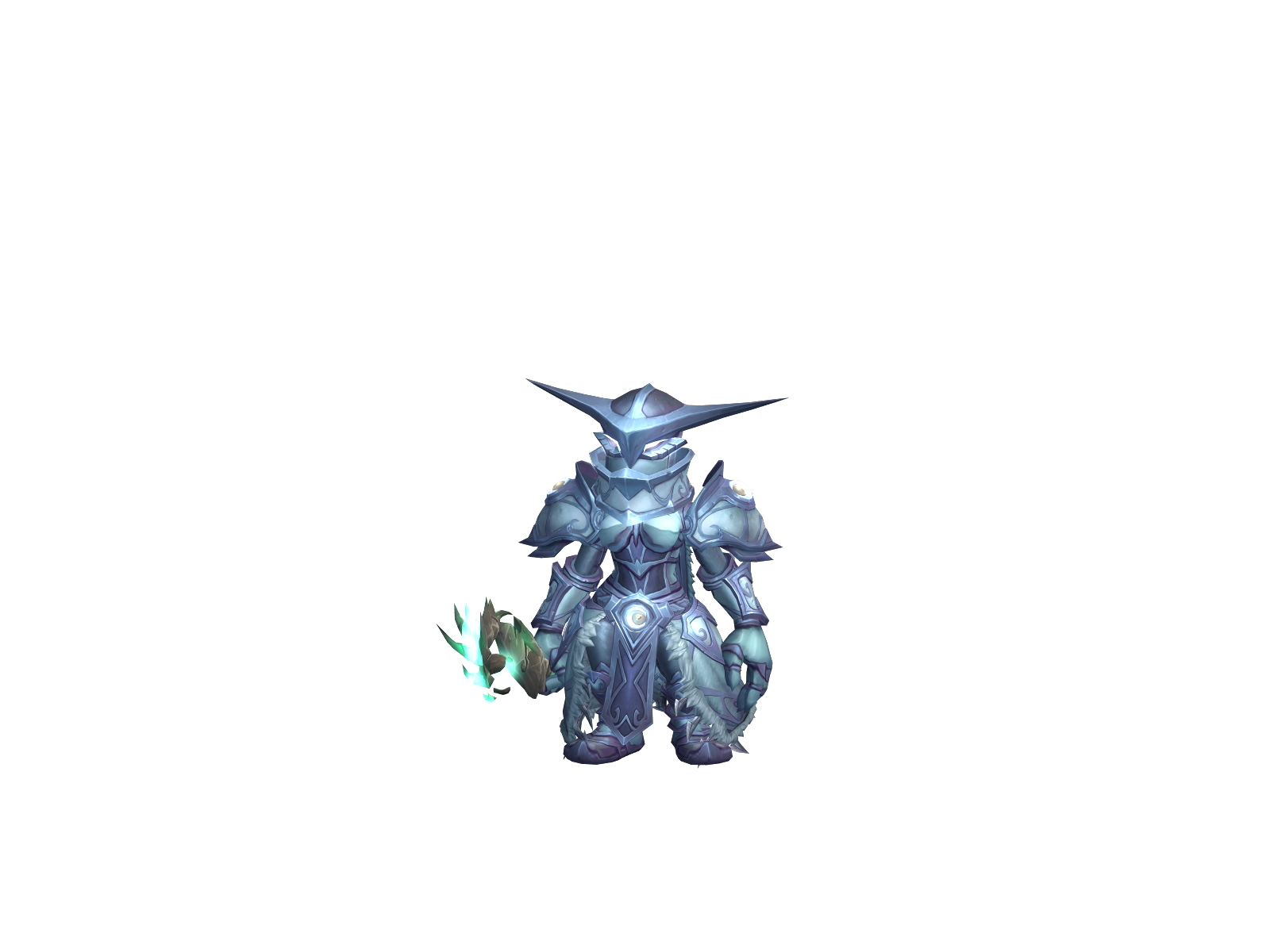 Rainbreaker 3D character render