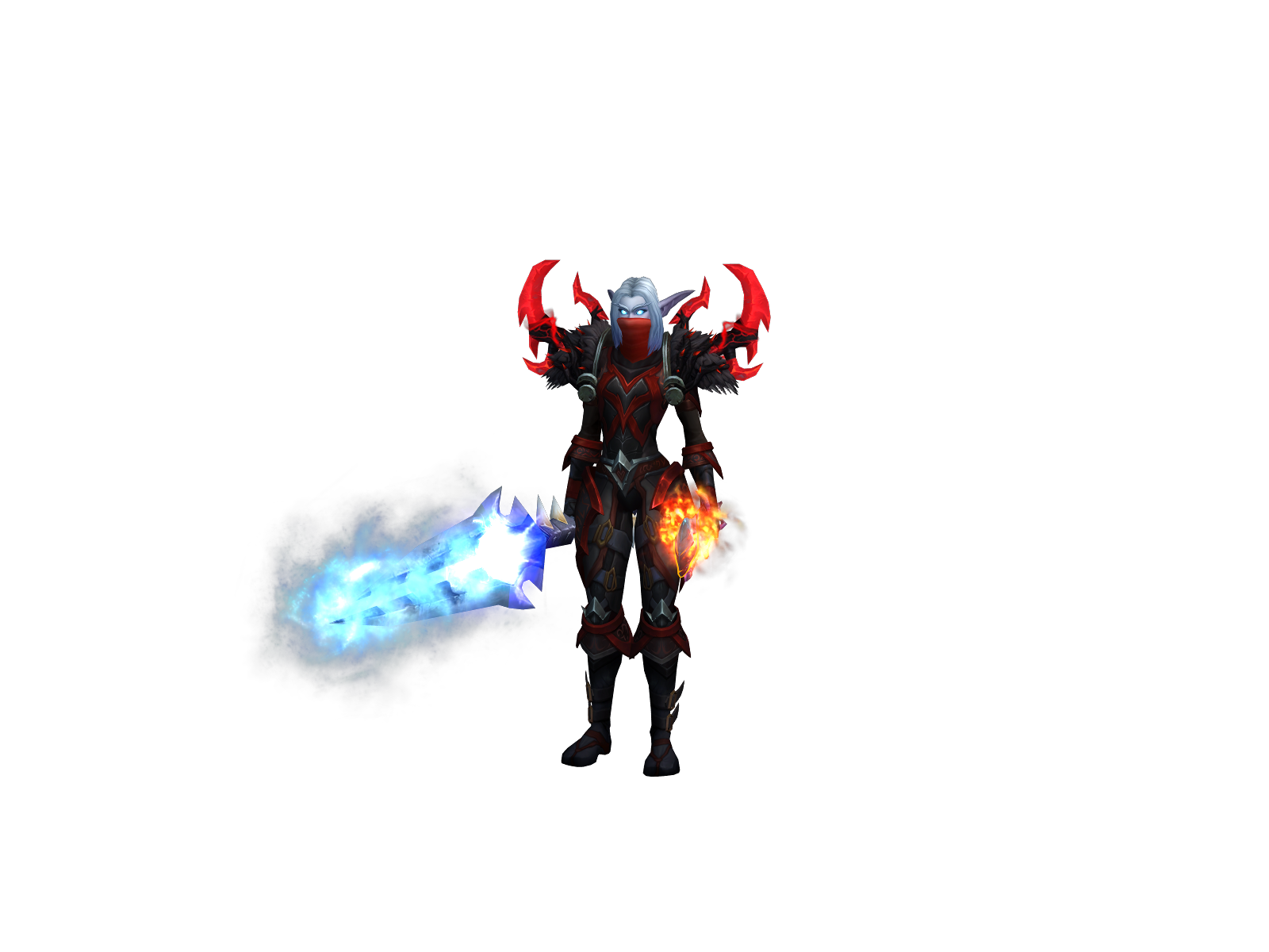 Redveil 3D character render