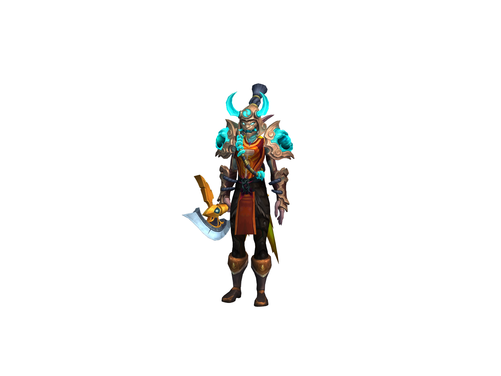 Bobonmycorn 3D character render