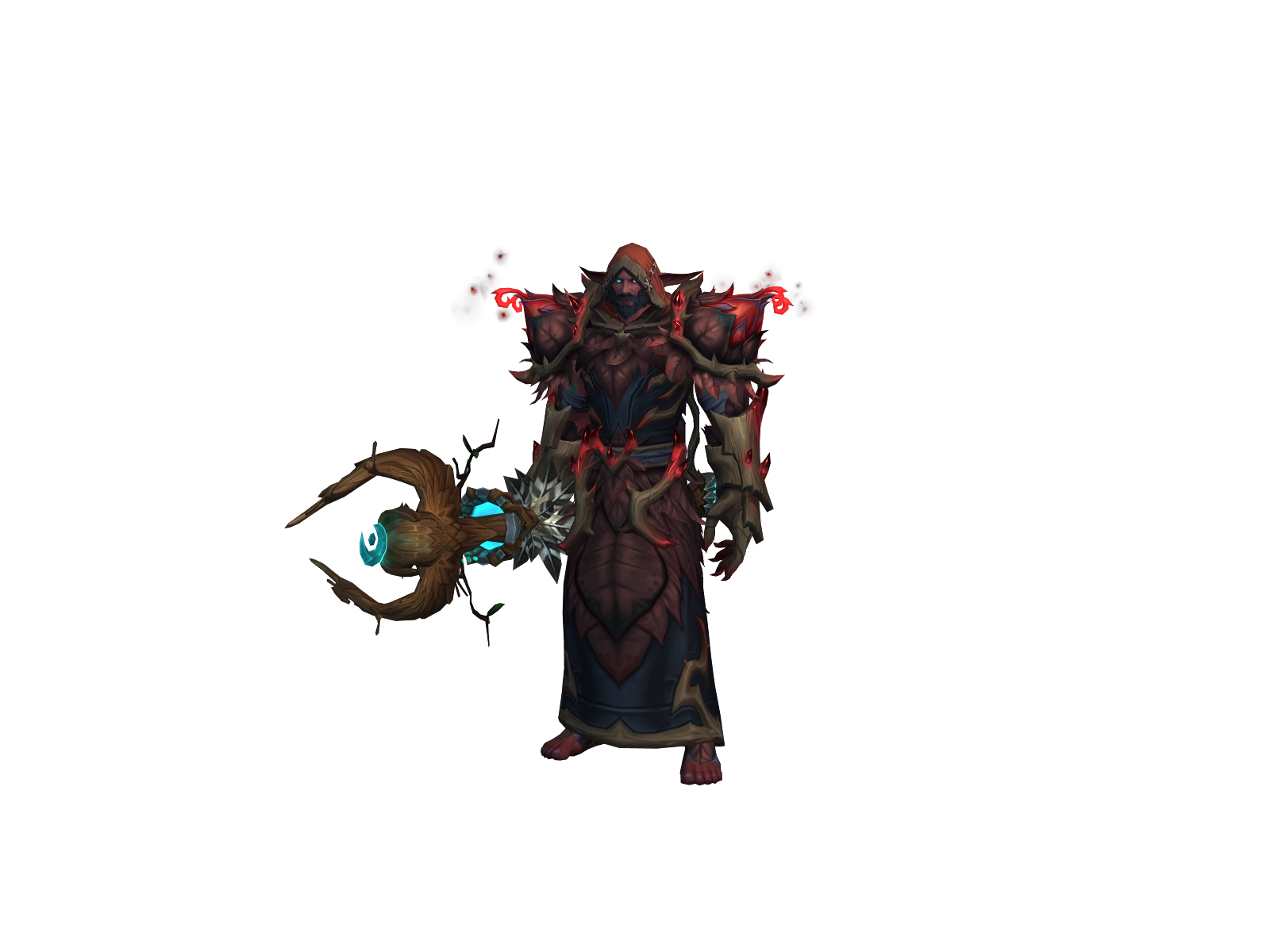 Rejuvenated 3D character render