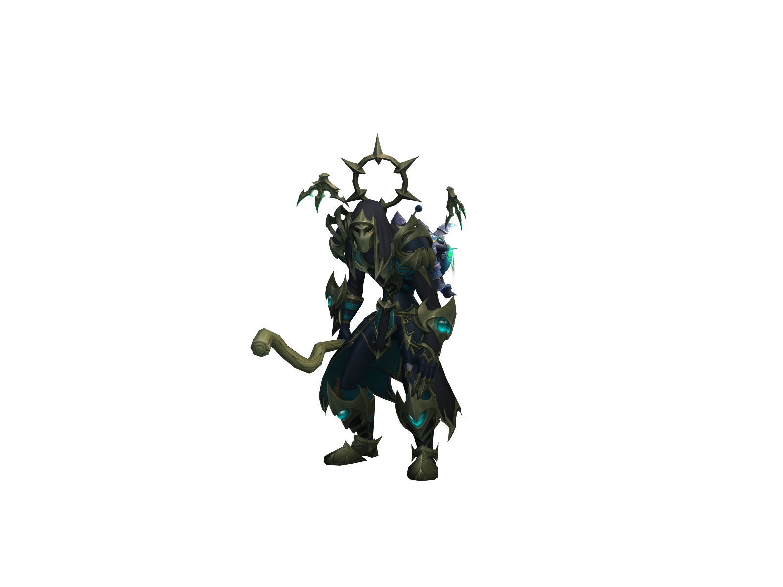 Pastapreest 3D character render