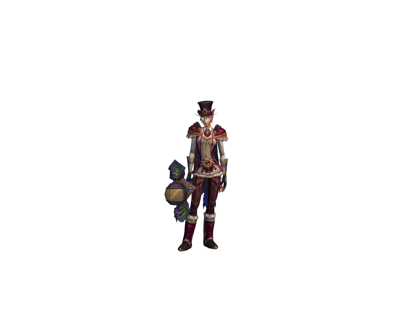 Dampdog 3D character render
