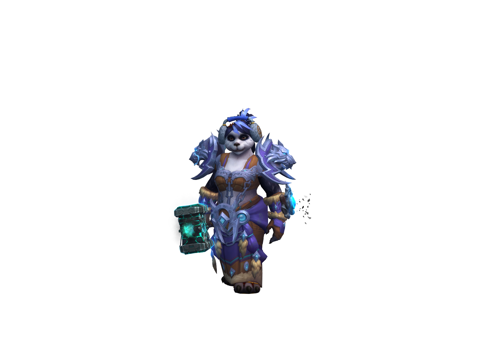 Shapanda 3D character render