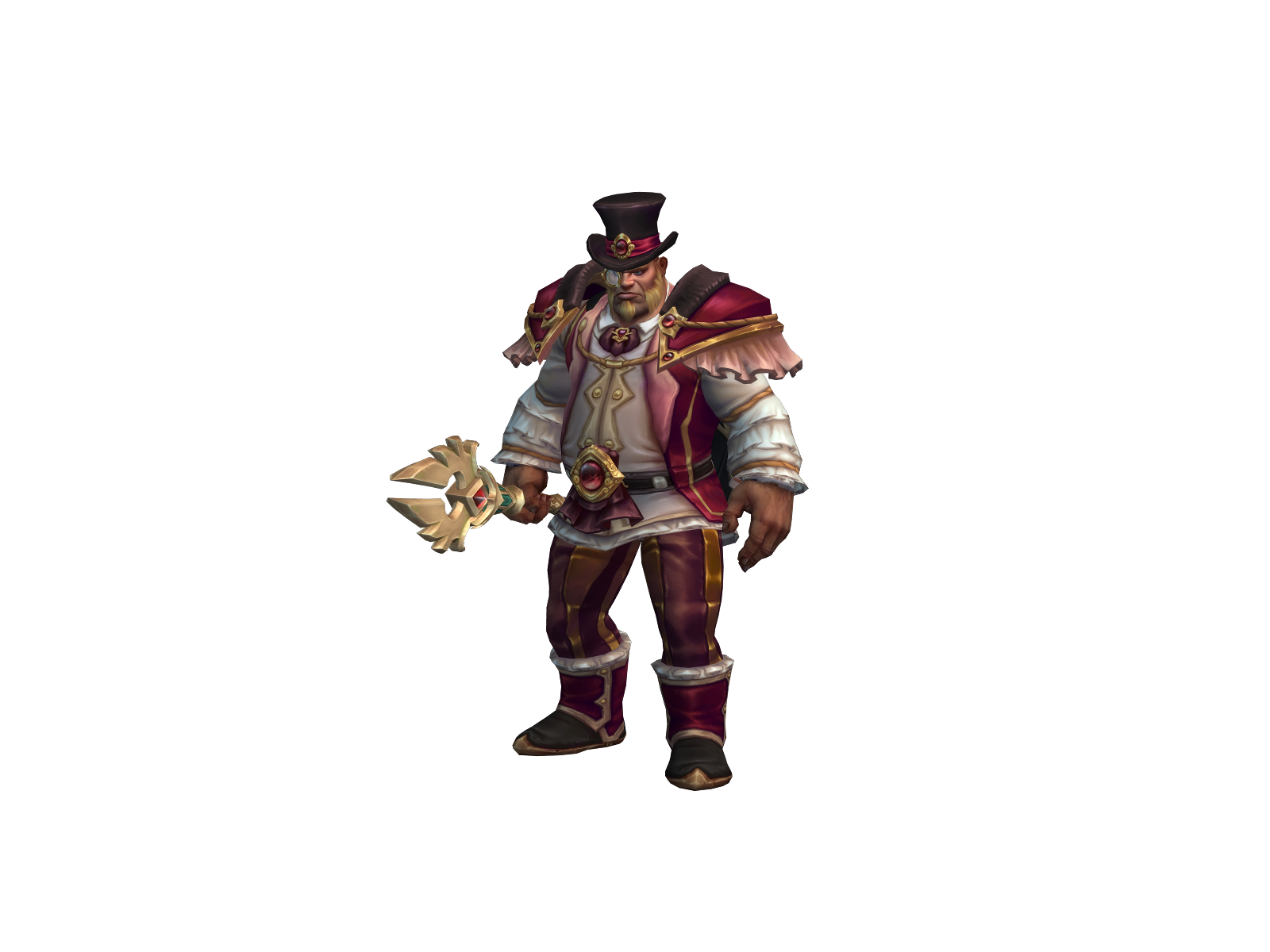 Blackhell 3D character render