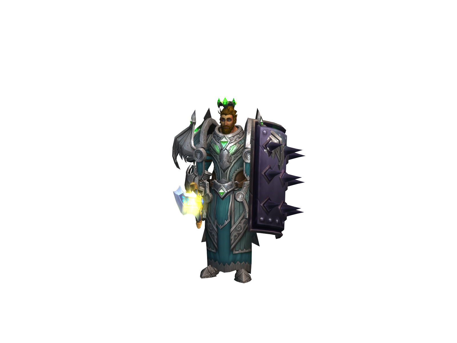 Cptgøat 3D character render