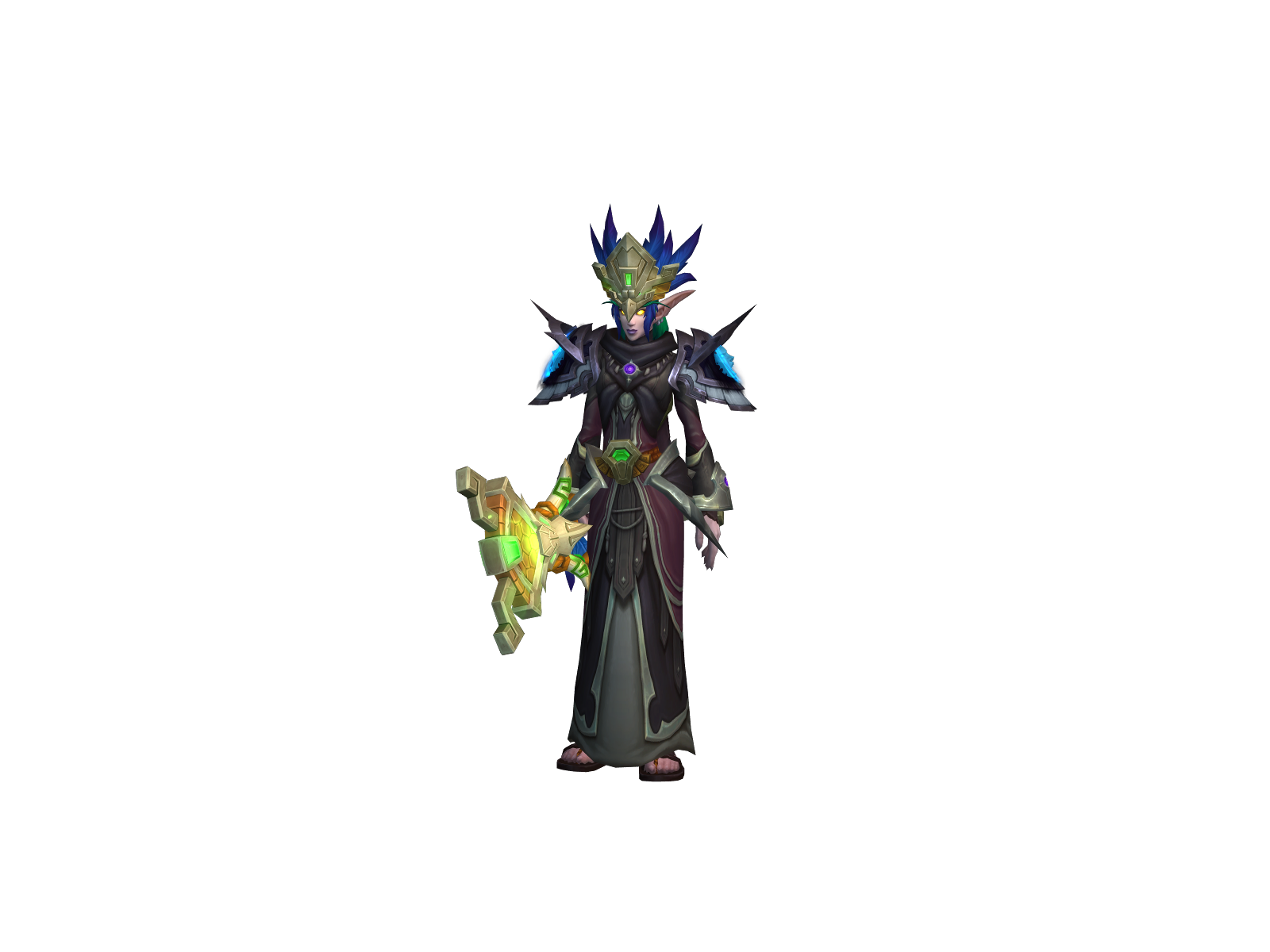 Jërad 3D character render