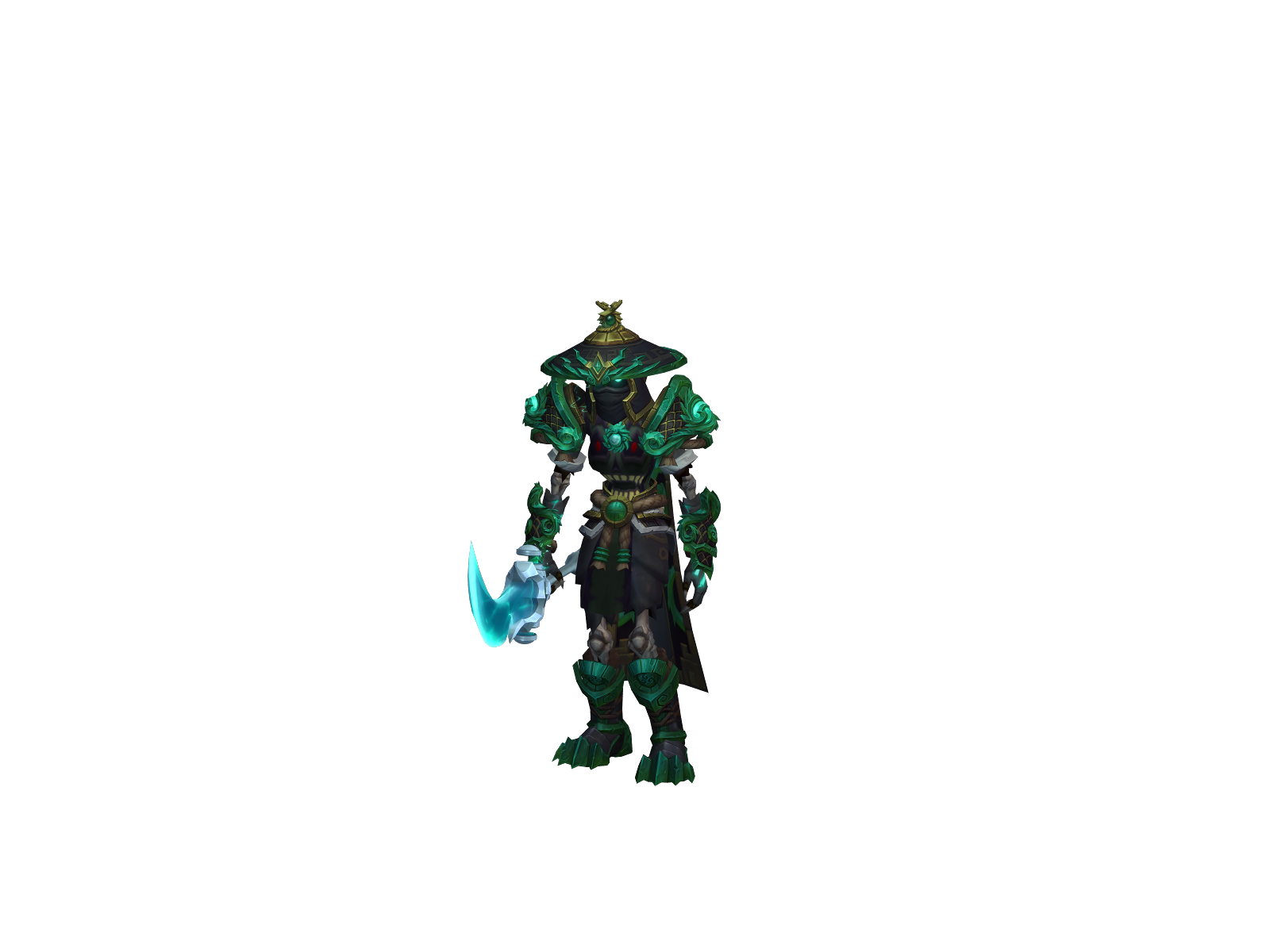 Timewarps 3D character render