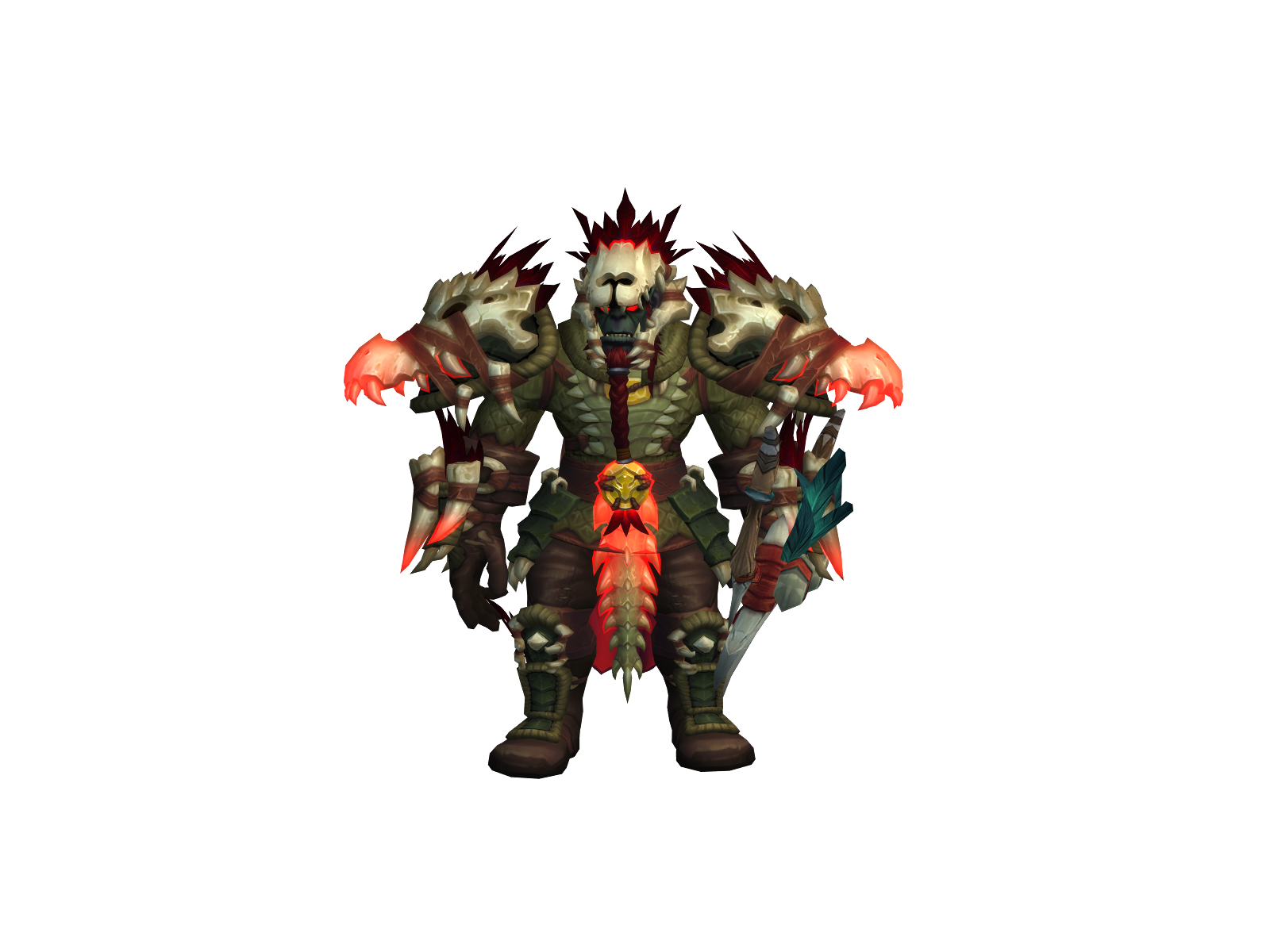 Curuzon 3D character render
