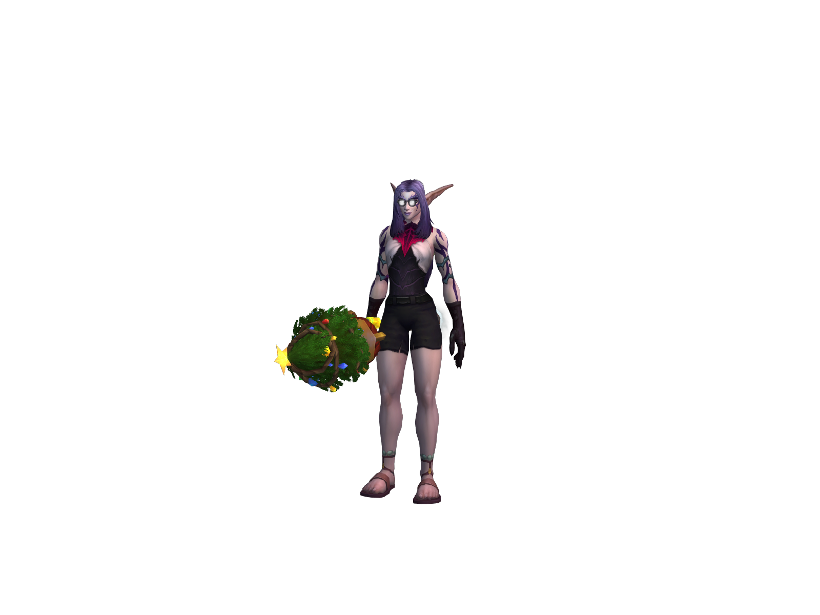 Hecatiz 3D character render