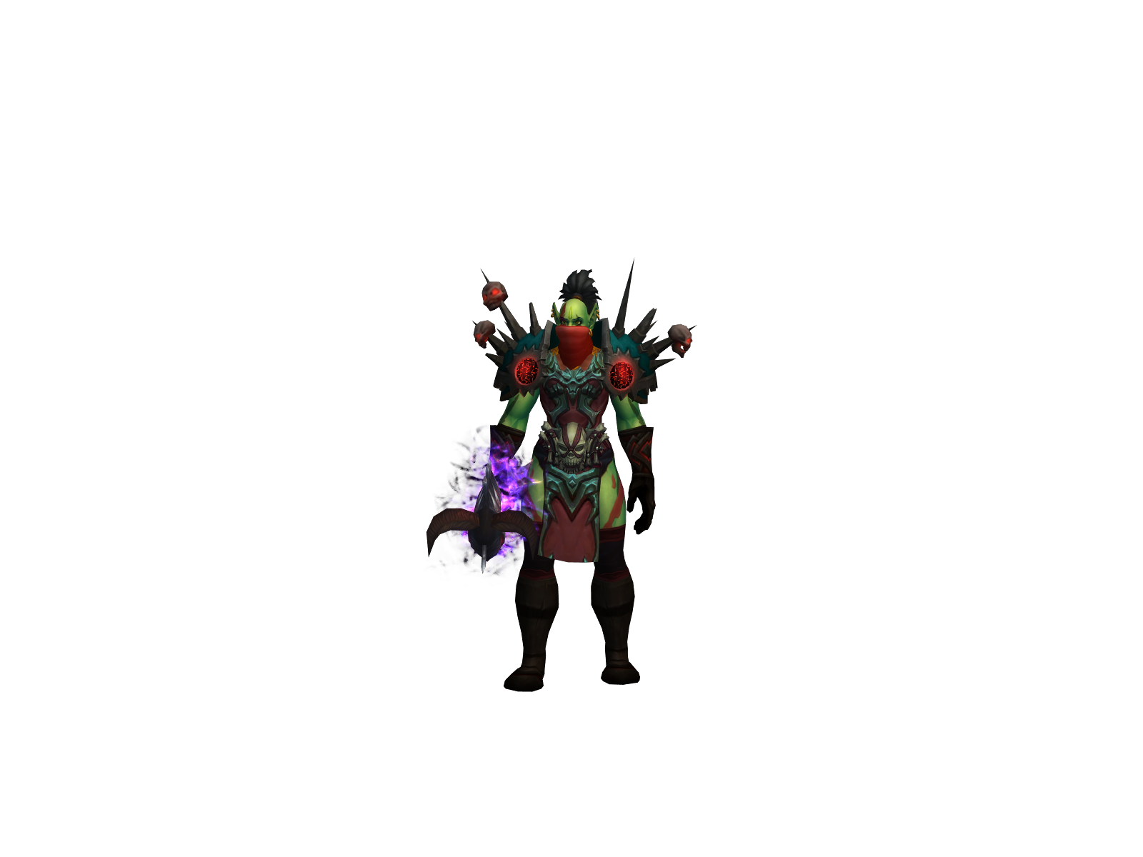 Blightless 3D character render