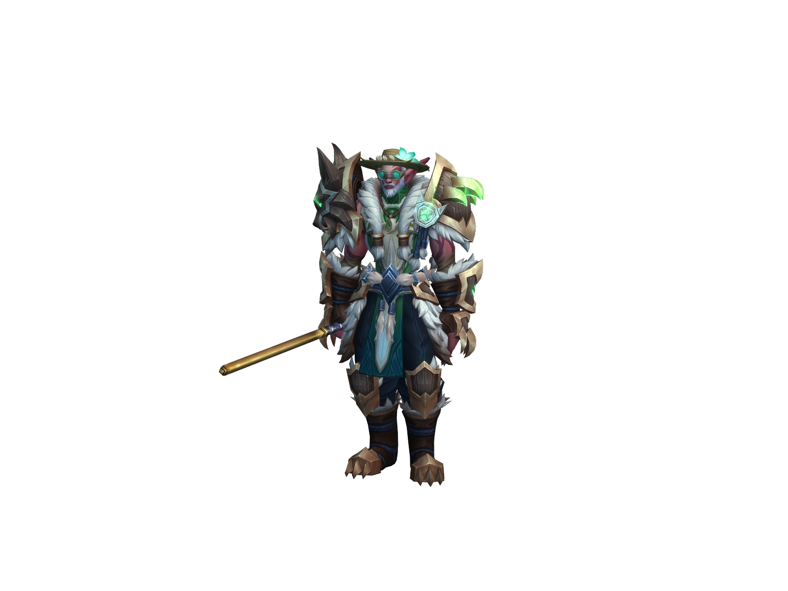 Lilkurtvert 3D character render