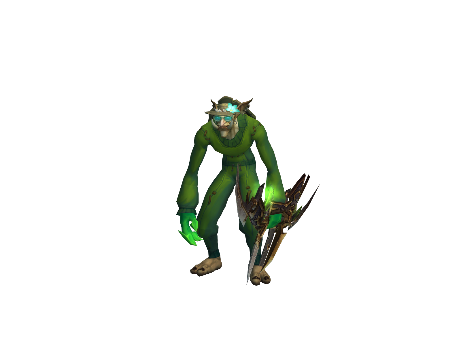 Chuløl 3D character render