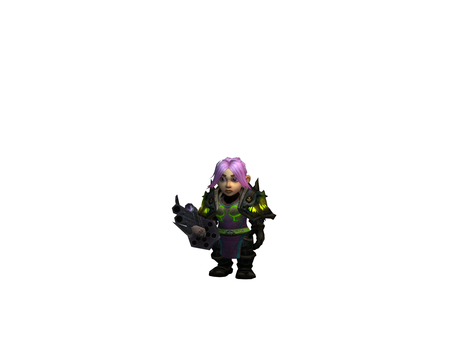 Bròòkie 3D character render