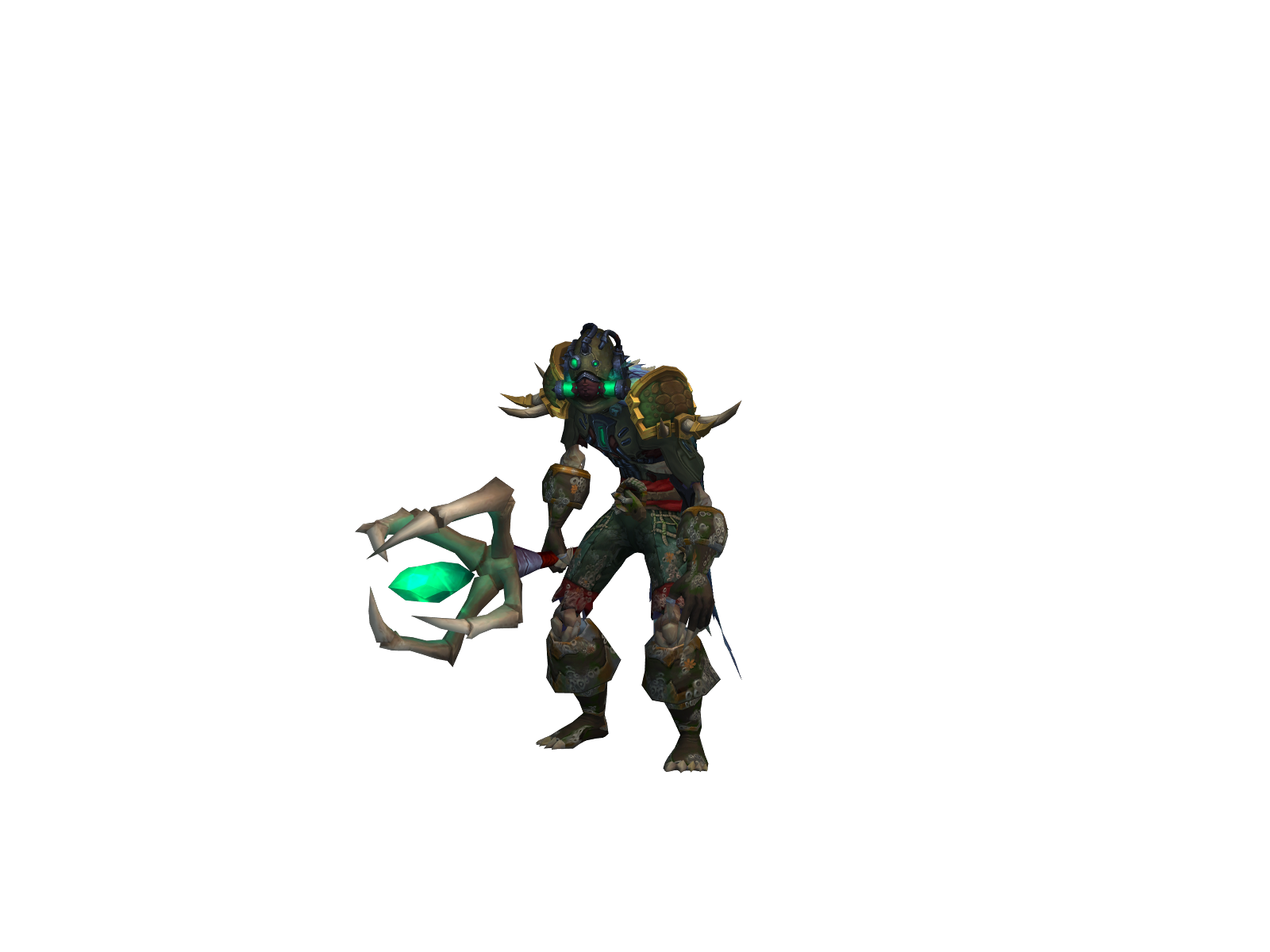 Mistyqracker 3D character render