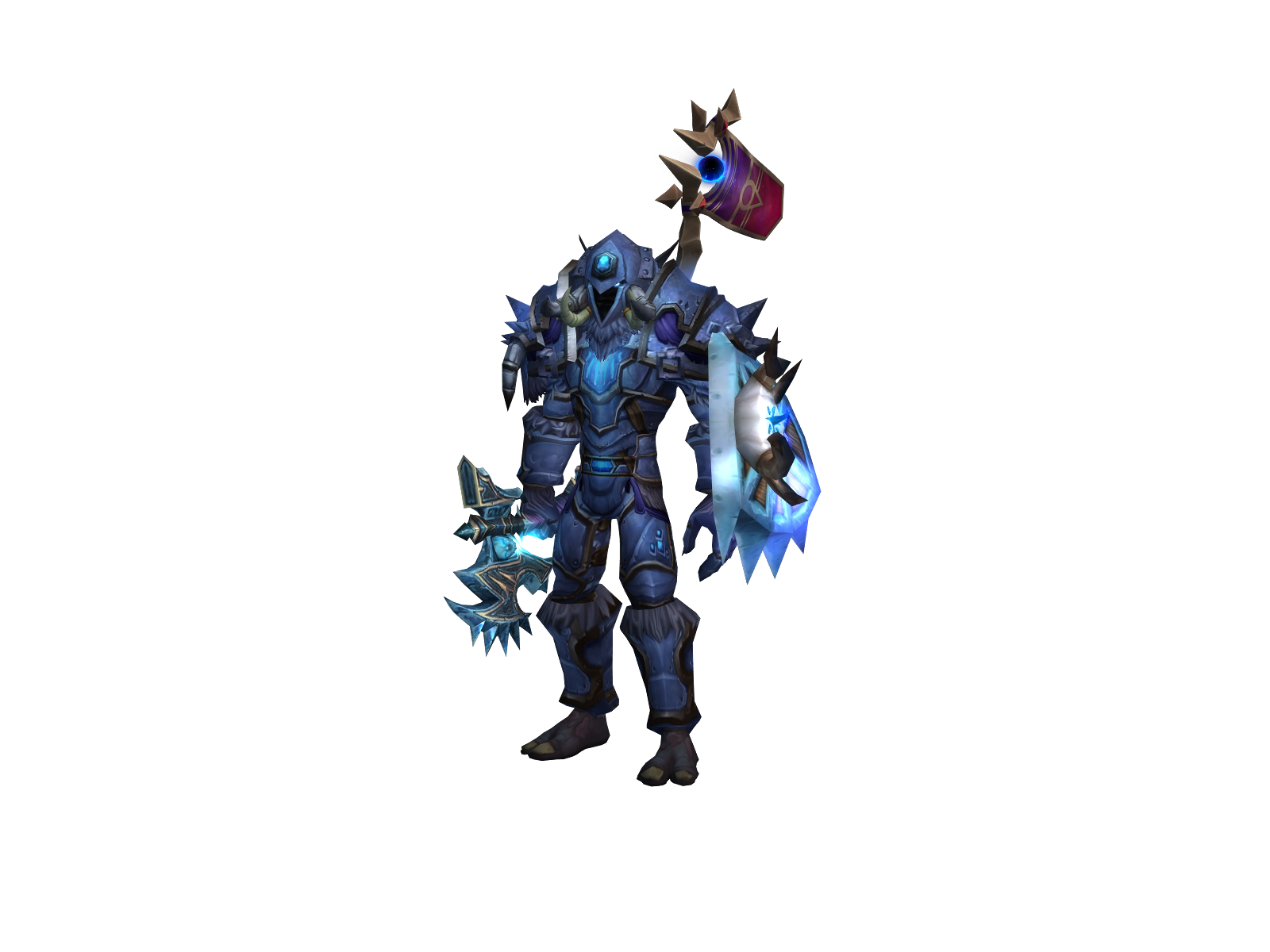 Blackgrail 3D character render