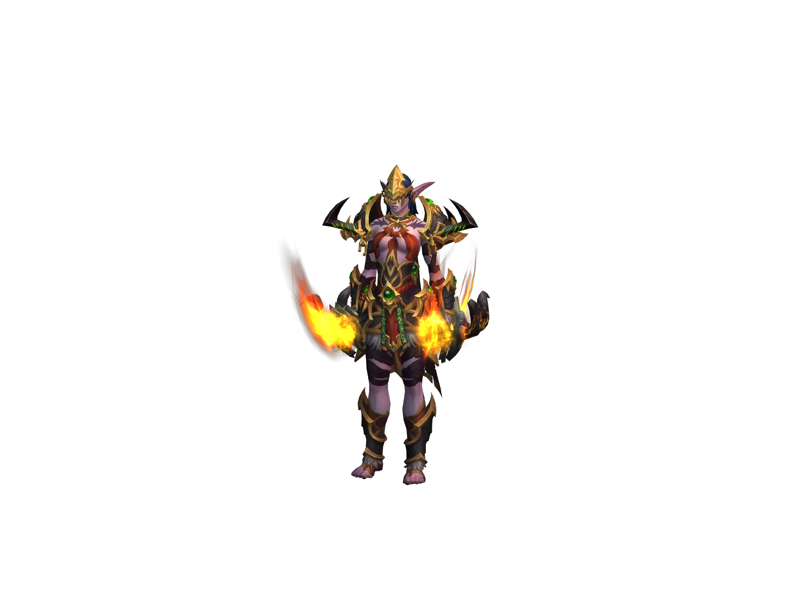 Dumok 3D character render