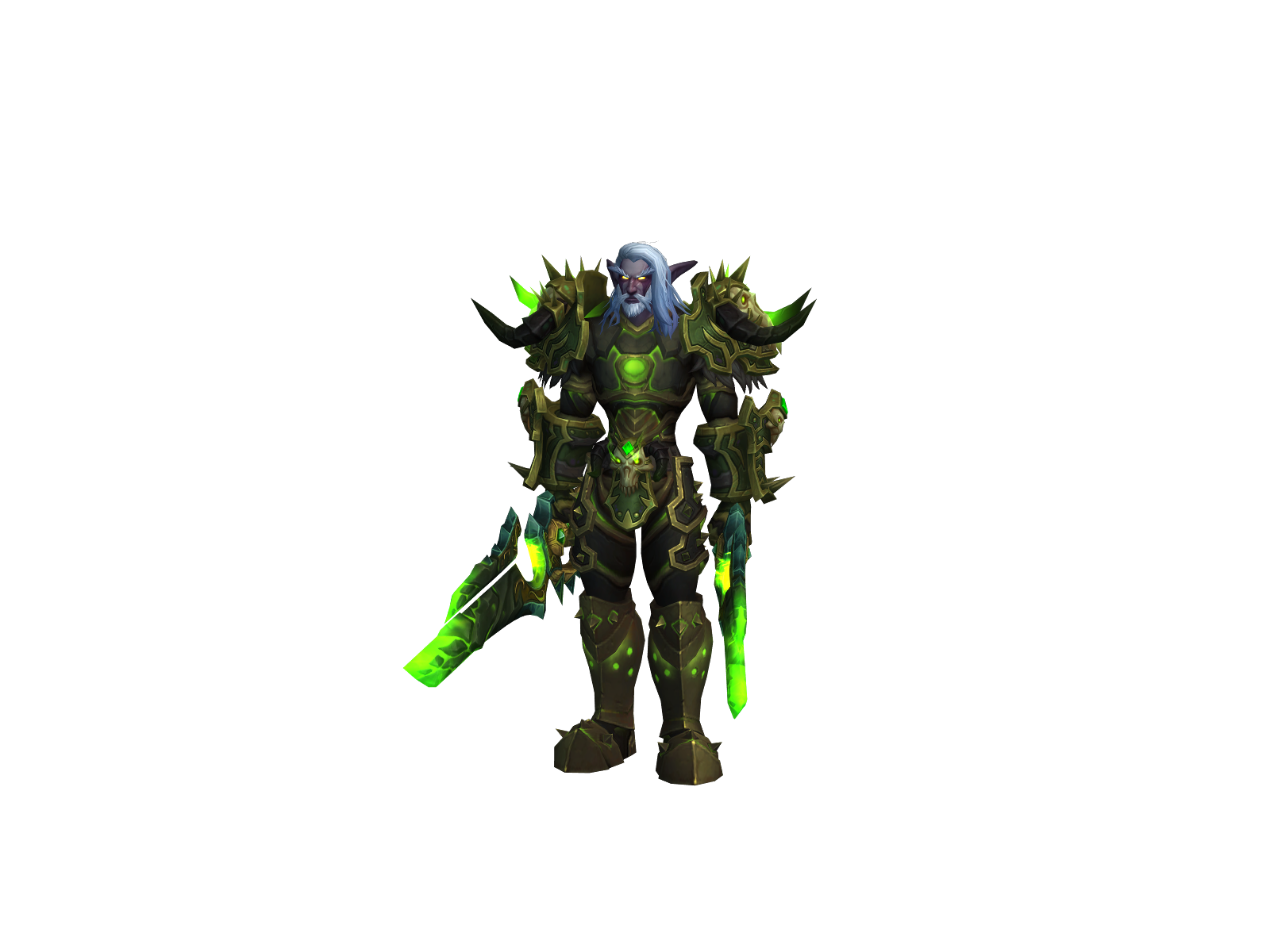 Monthre 3D character render
