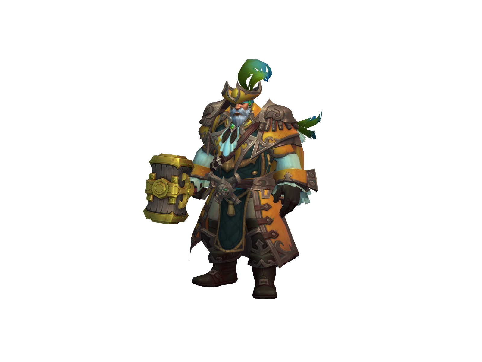 Furbag 3D character render