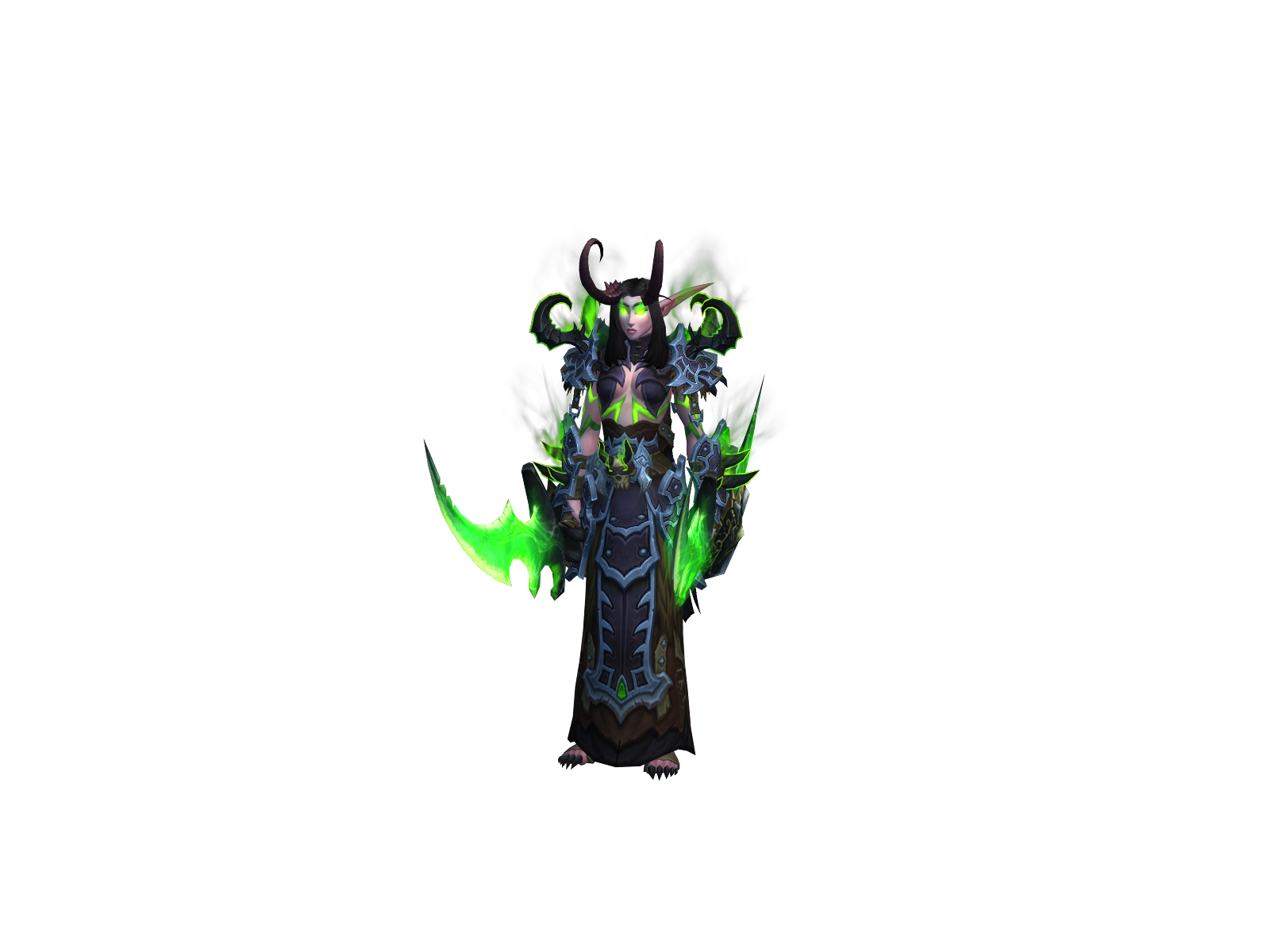 Hornwig 3D character render