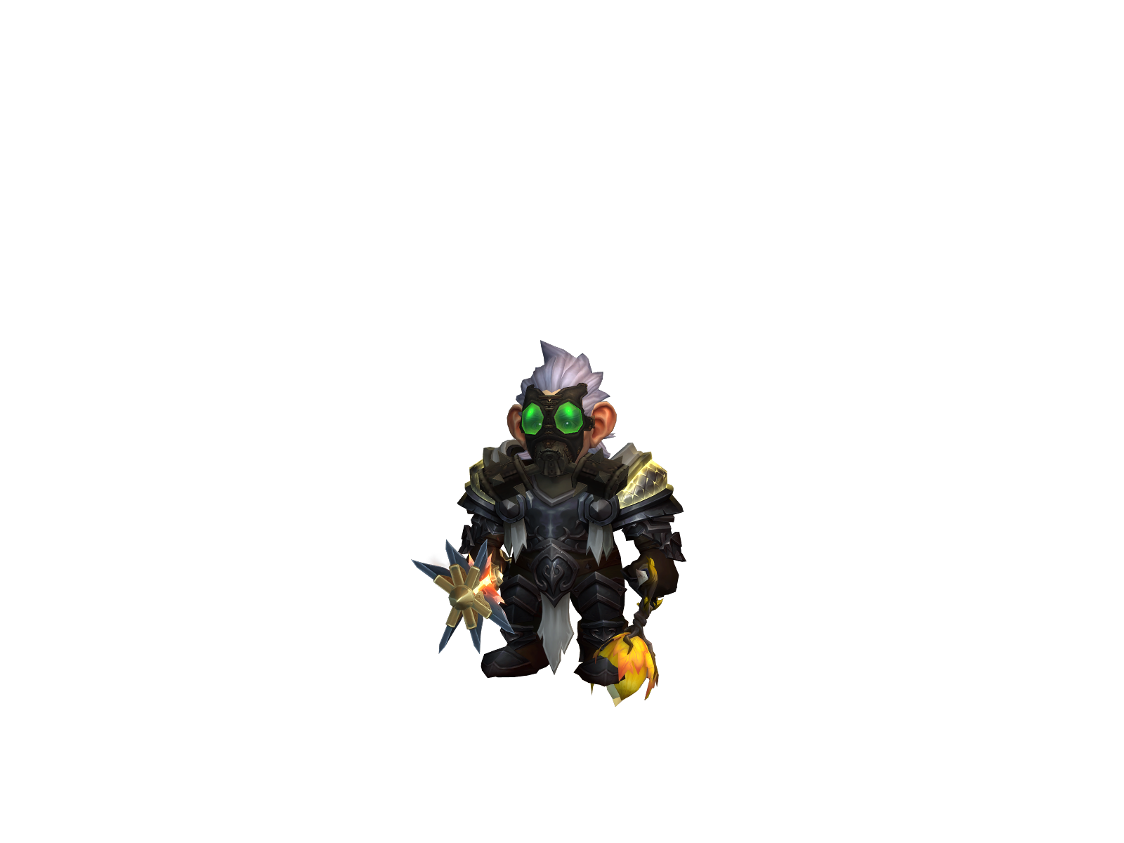 Cautious 3D character render