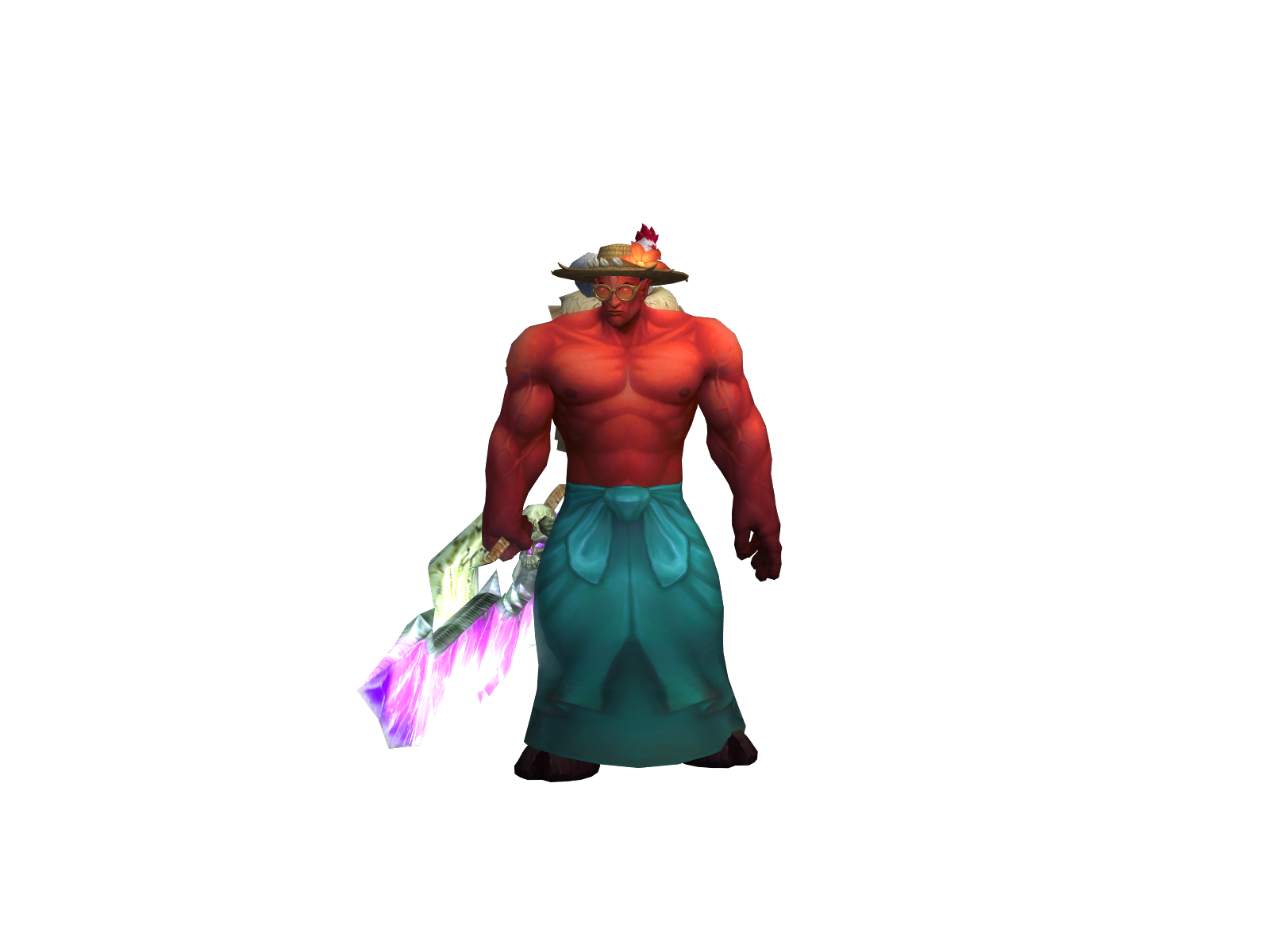 Mörtu 3D character render