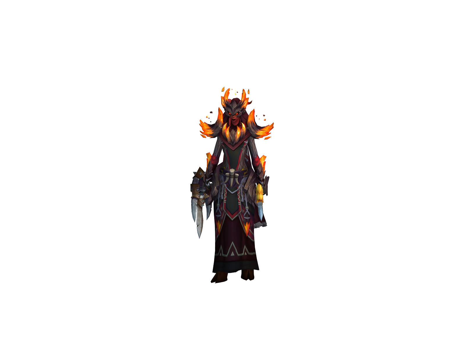 Aixa 3D character render