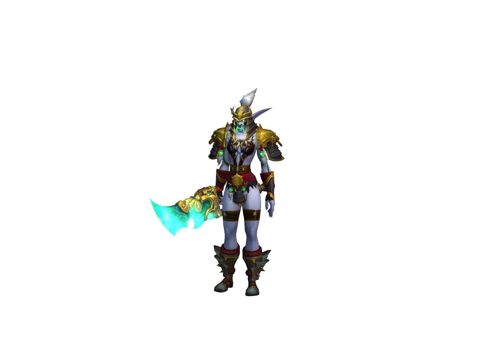 Athweave 3D character render