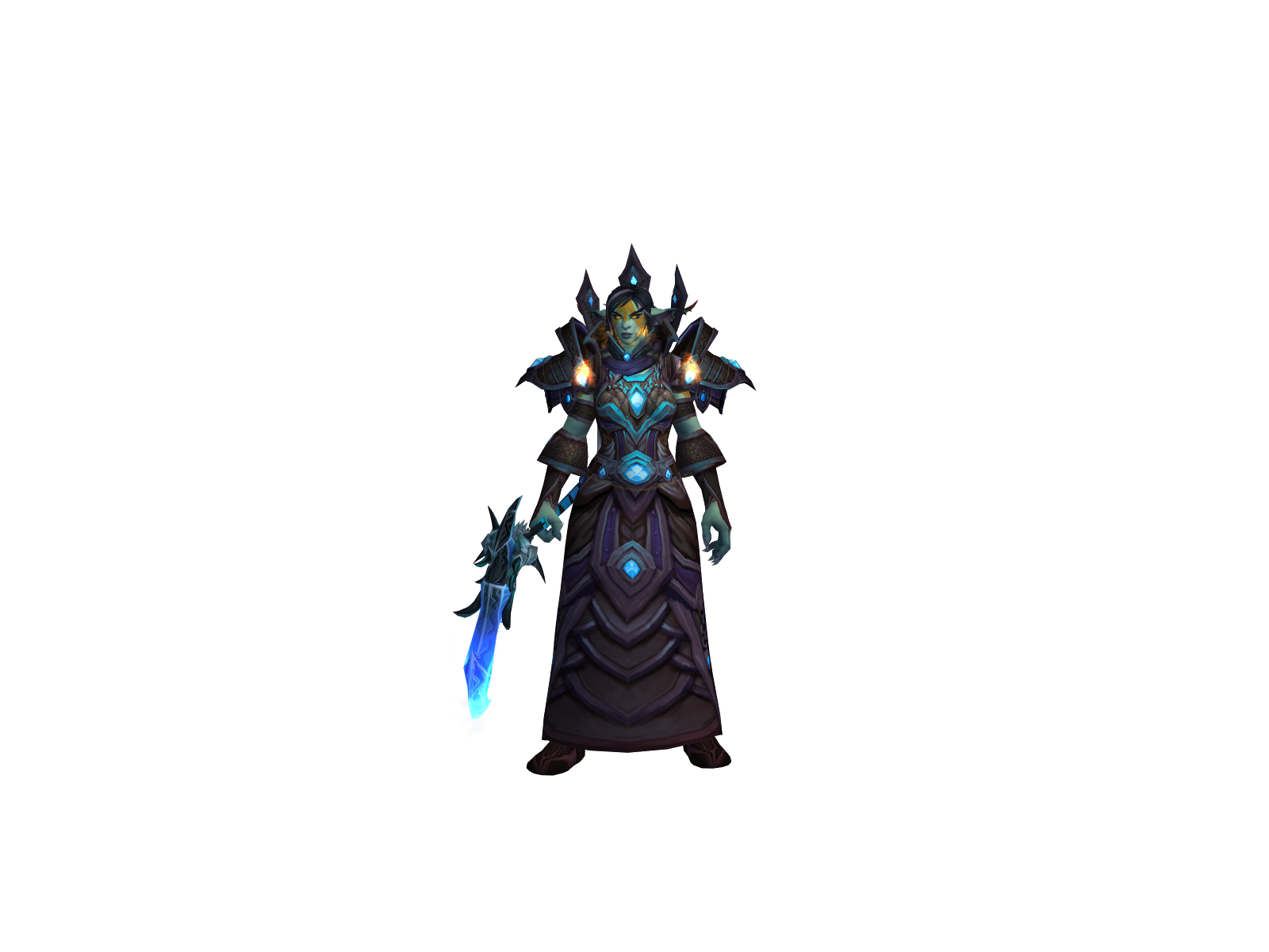 Ghostfrost 3D character render