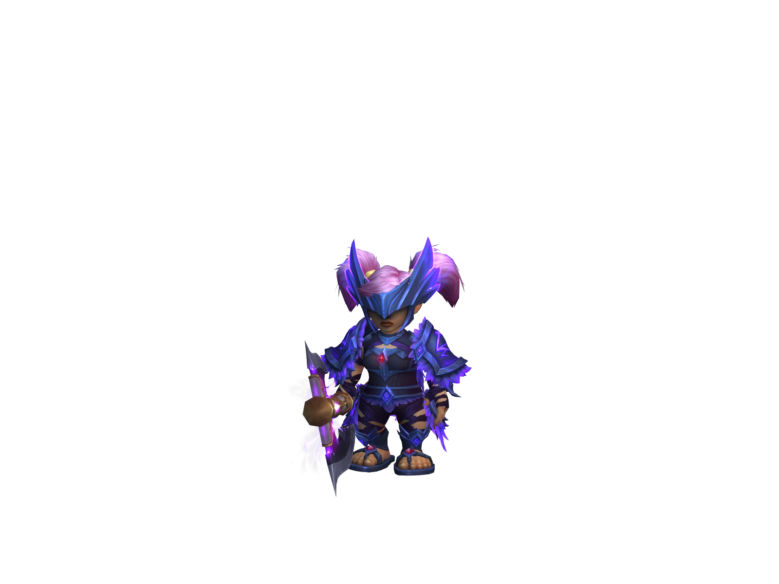 Akimondu 3D character render