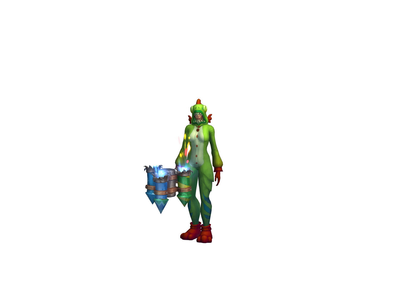 Springwater 3D character render
