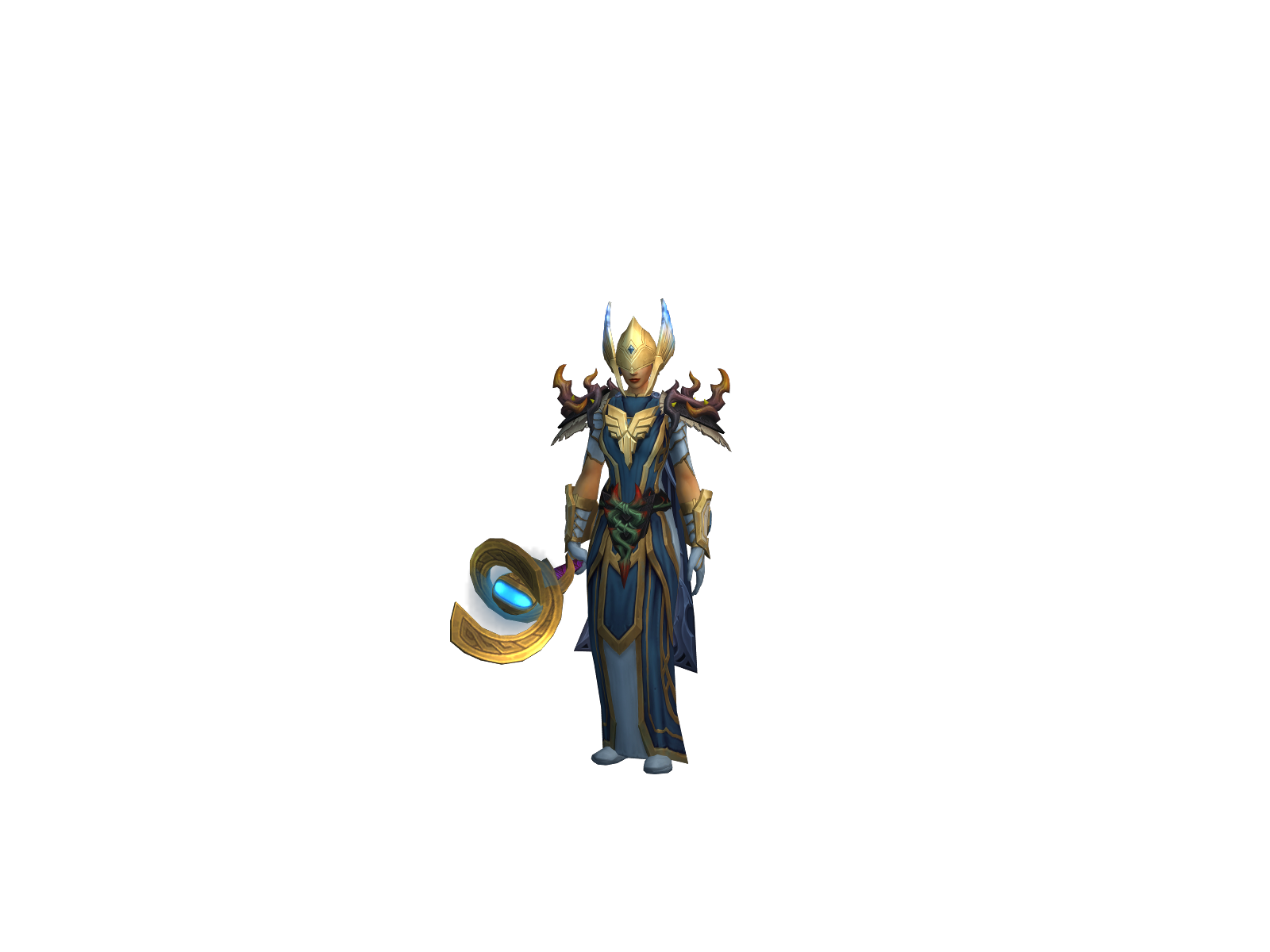 Capuchina 3D character render