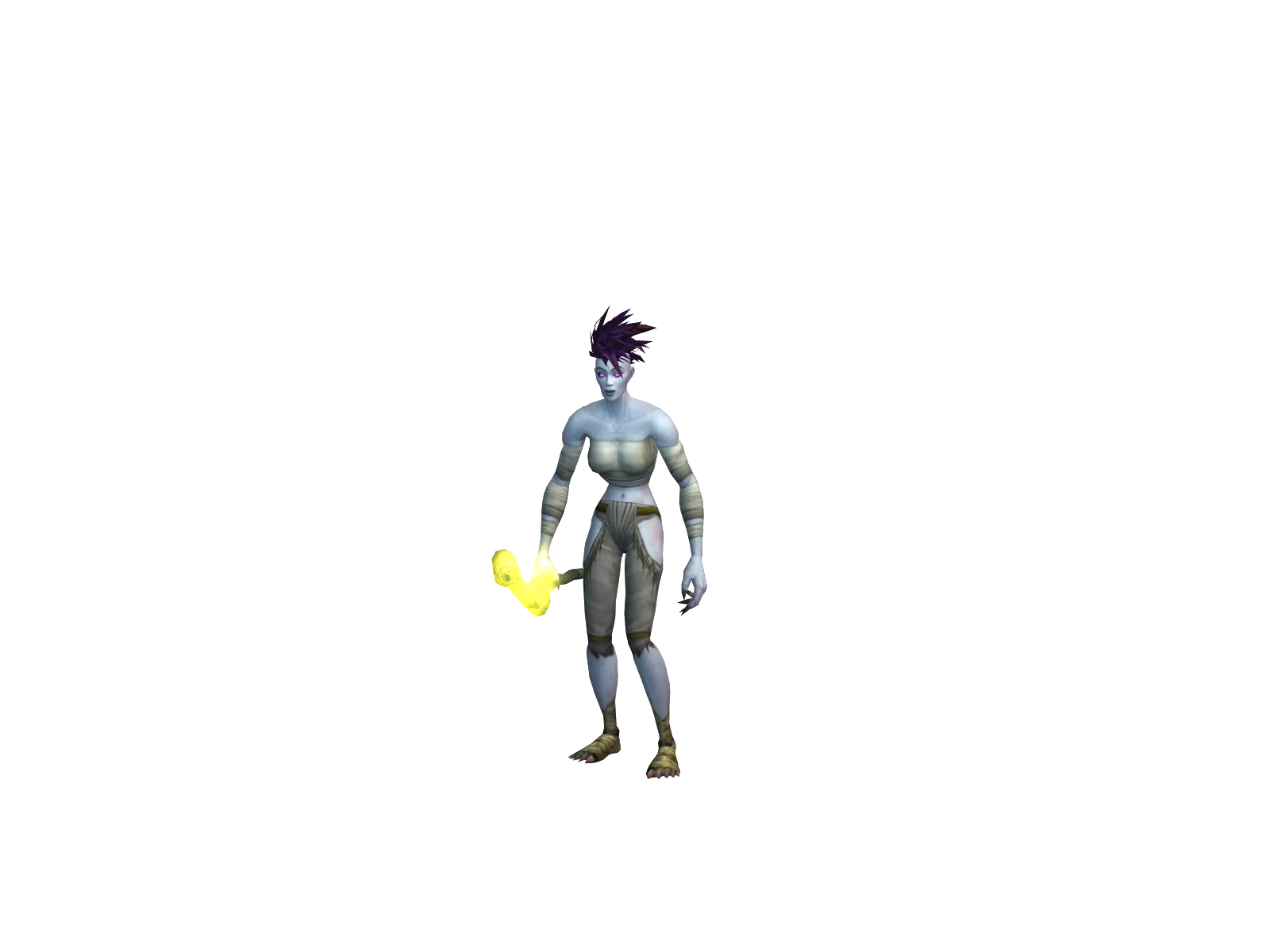 Layilith 3D character render