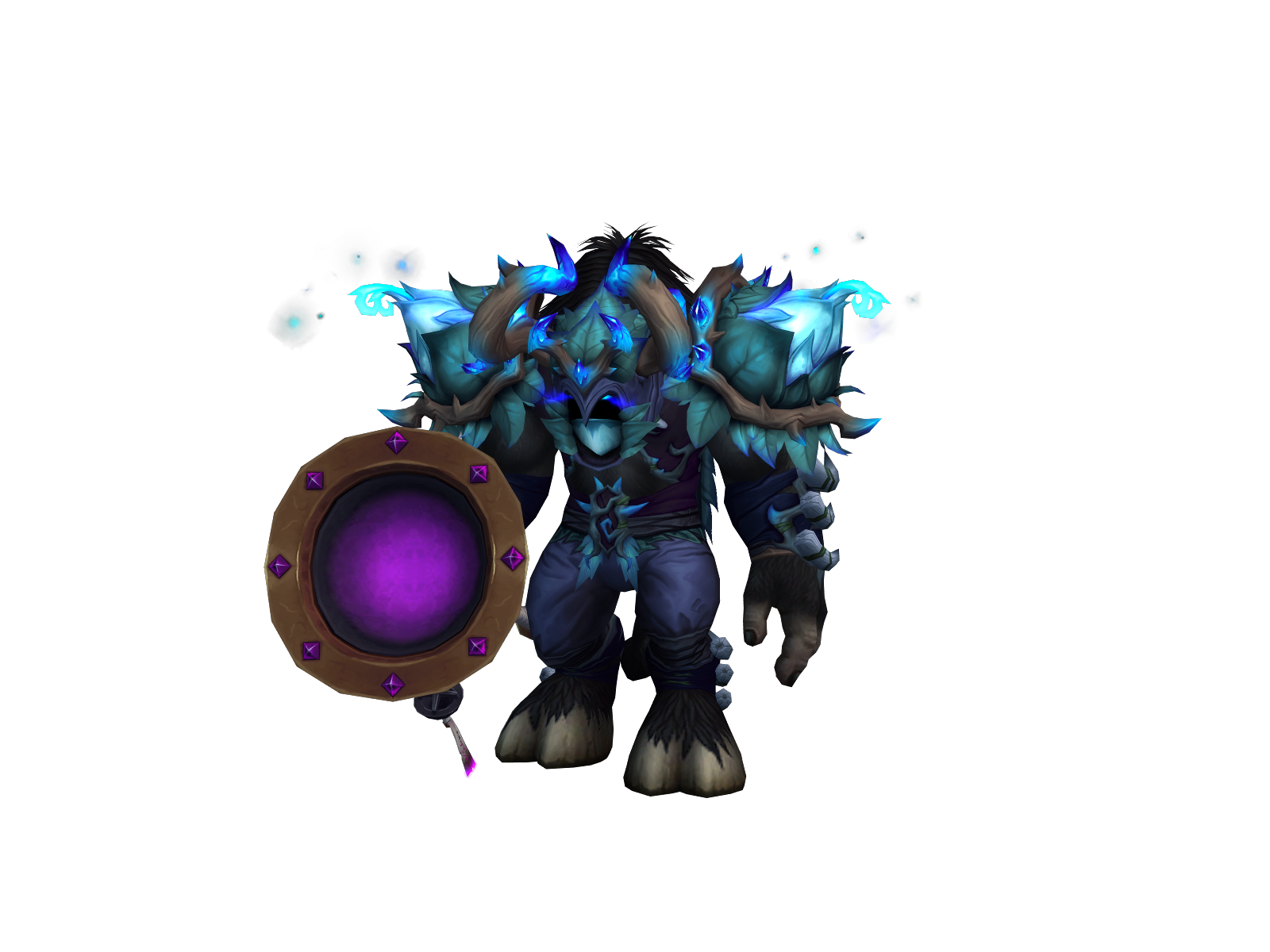 Blacksoso 3D character render